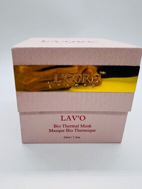 L’CORE Paris LAV'O Bio Thermal Mask - 1.7 oz. NIB